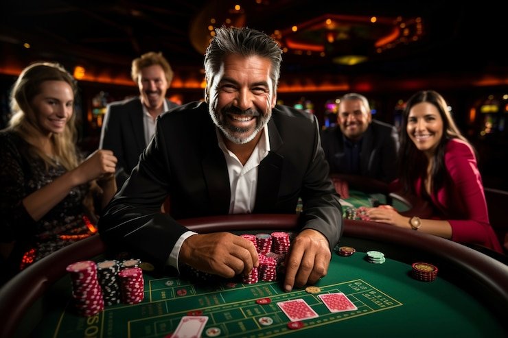 Dealer langsung hahawin88 memutar roda Lightning Roulette dengan efek visual petir